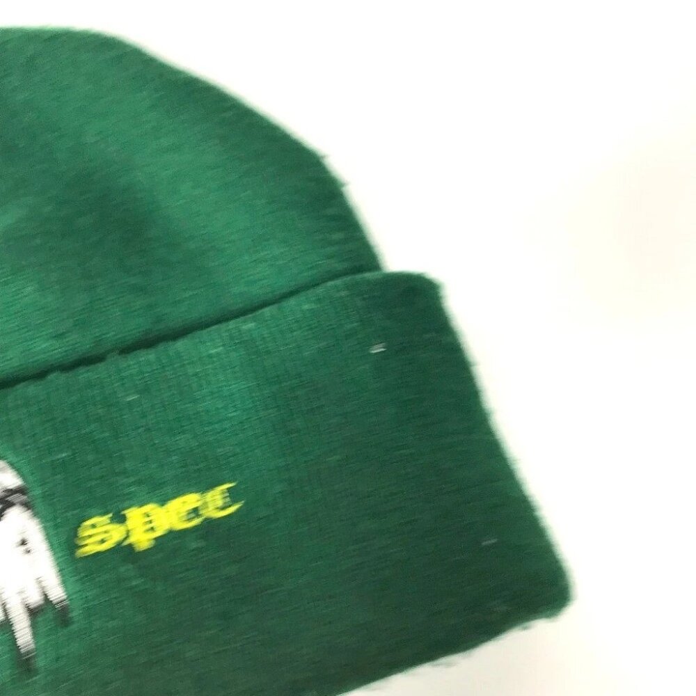 CHROME HEARTS Matty Boy beanie hat knit hat knit cap Knit hat acrylic Green - Picture 3 of 10